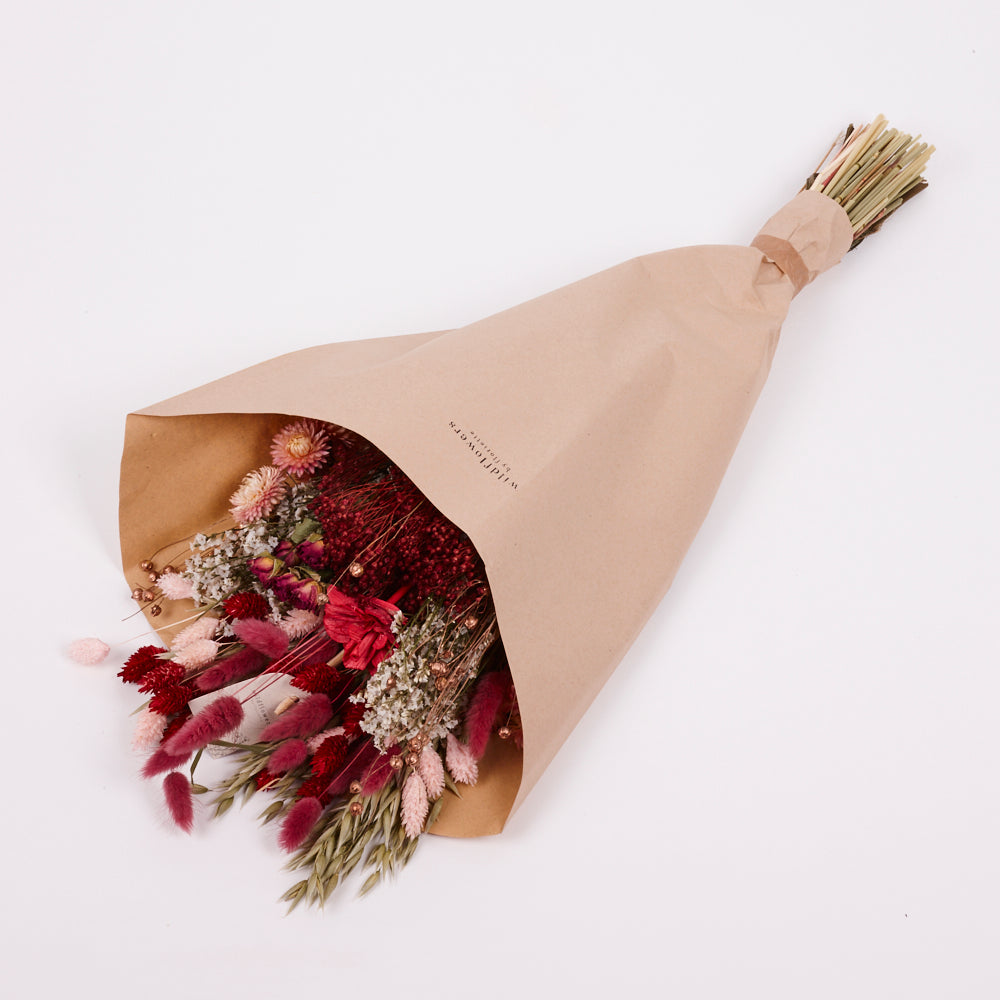 Bouquet, Wildflower Dried, Red Allure, Large
