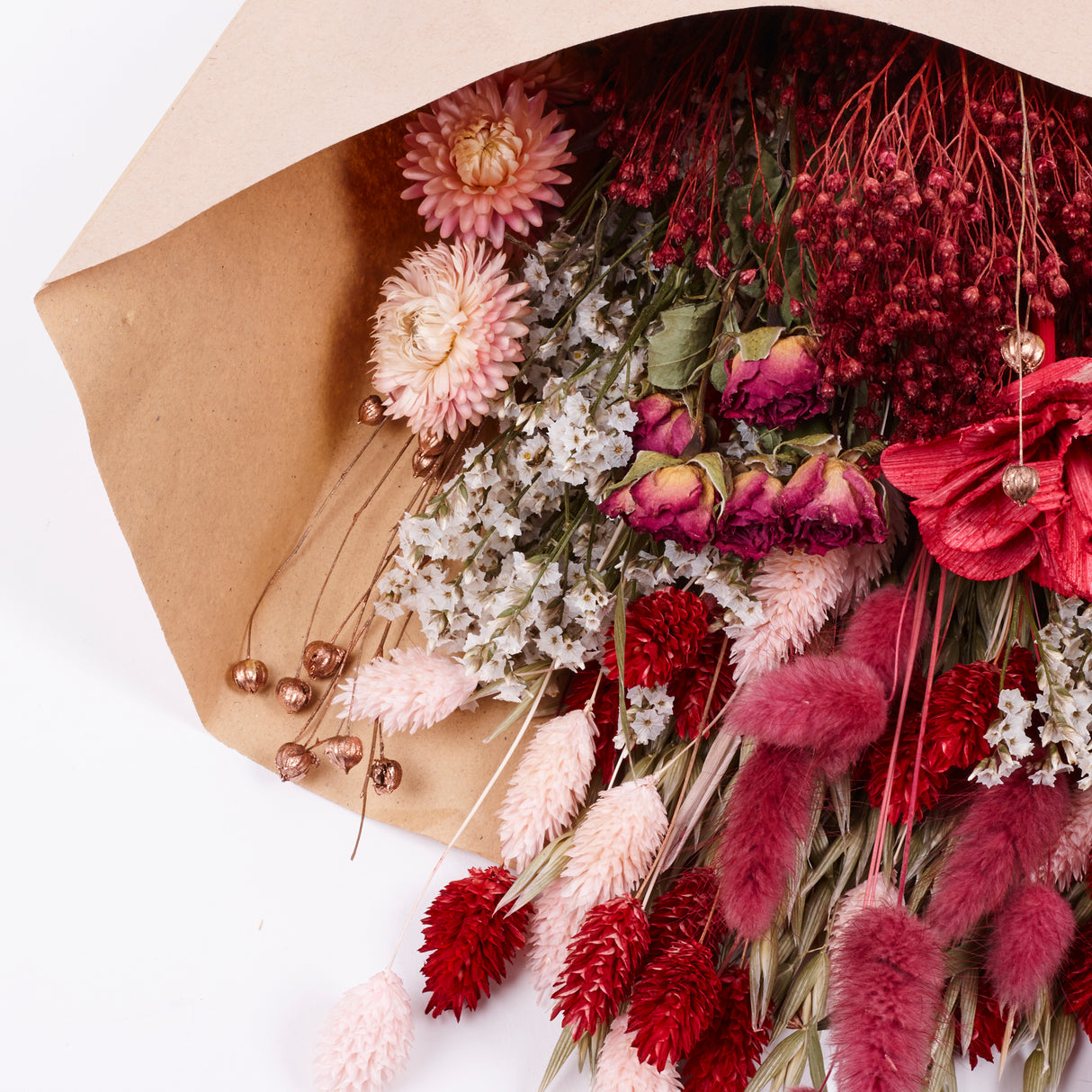 Bouquet, Wildflower Dried, Red Allure, Large