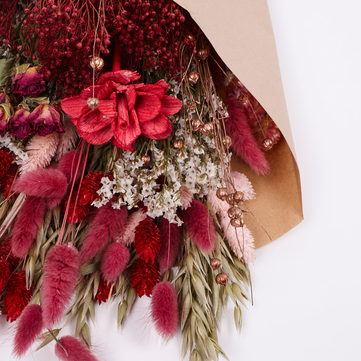 Bouquet, Wildflower Dried, Red Allure, Large