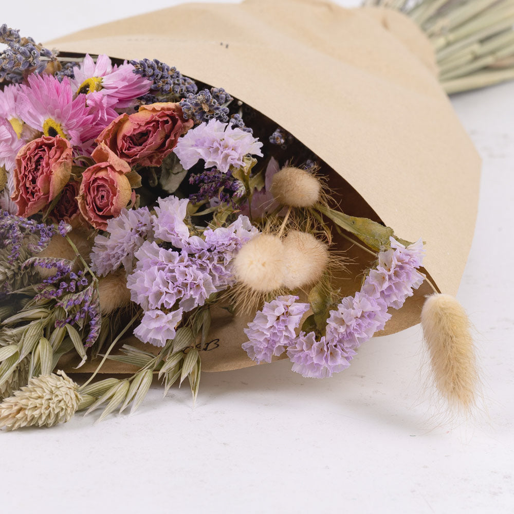 Bouquet, Wildflower Dried, Pink, Medium