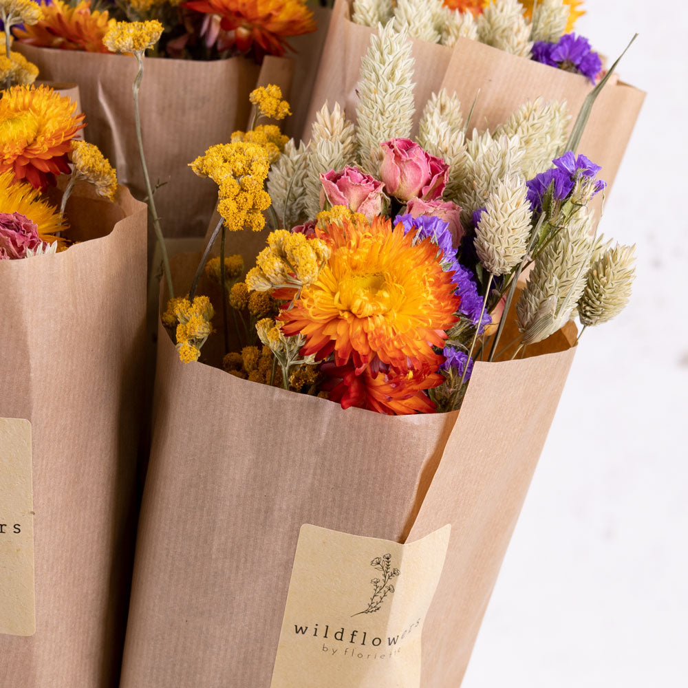 Bucket, Wildflower Bunches, Multi