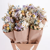 Bucket, Wildflower Bunches, Pastel Delight