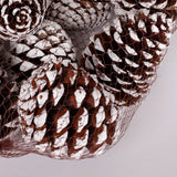 Maritima Cones, Natural with White Painted Tips, Net x 12 Cones