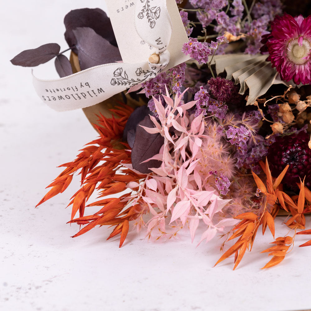 Exclusive Wildflower Bouquet, Medium, Terra Pink