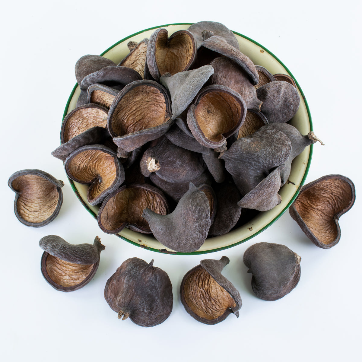 Local Badam Badam Shell, Natural & Dried, Bag of 50 – Atlas Flowers