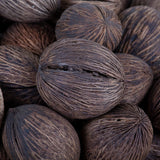 This image shows a bowl full of Mintolla balls set against a white background