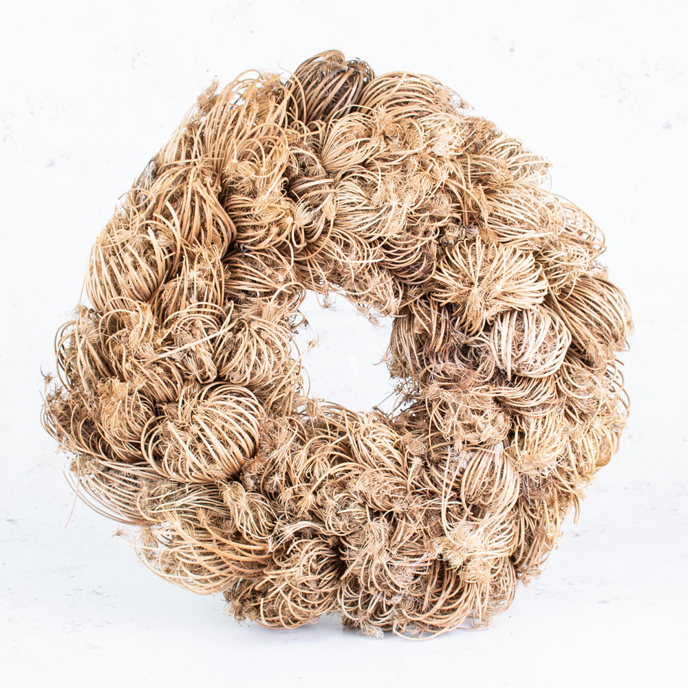 Dille Wreath, Natural, 40cm Diameter