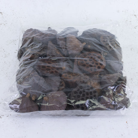 Lotus Heads, Natural, 6-8cm, Bag x 50