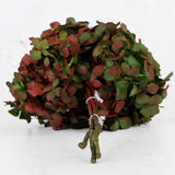 Hydrangea, Verdissimo, Preserved, Green/Red
