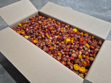 Strawflower, (Helichrysum Heads), Dried, Orange, per 3KG Box
