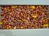 Strawflower, (Helichrysum Heads), Dried, Orange, per 3KG Box