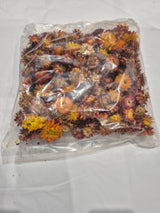 Strawflower, (Helichrysum Heads), Dried, Orange, per 100g Box