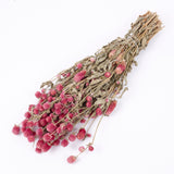 Gomphrena Flower, Dried, Super Grade, Natural Pink, 130g