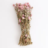 Gomphrena Flower, Dried, Super Grade, Natural Pink, 130g