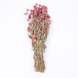 Gomphrena Flower, Dried, Super Grade, Natural Pink, 130g