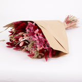 Red Allure, Dried and Silk Bouquet