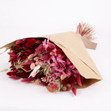 Red Allure, Dried and Silk Bouquet
