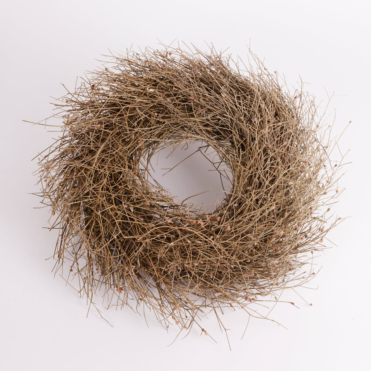 Wild Gypsophila Wreath, Dried, Natural, 40cm Diameter