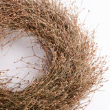 Wild Gypsophila Wreath, Dried, Natural, 50cm Diameter
