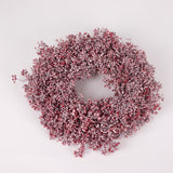 Exotica Wreath, Dark Red, 30cm Diameter