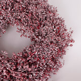 Exotica Wreath, Dark Red, 30cm Diameter