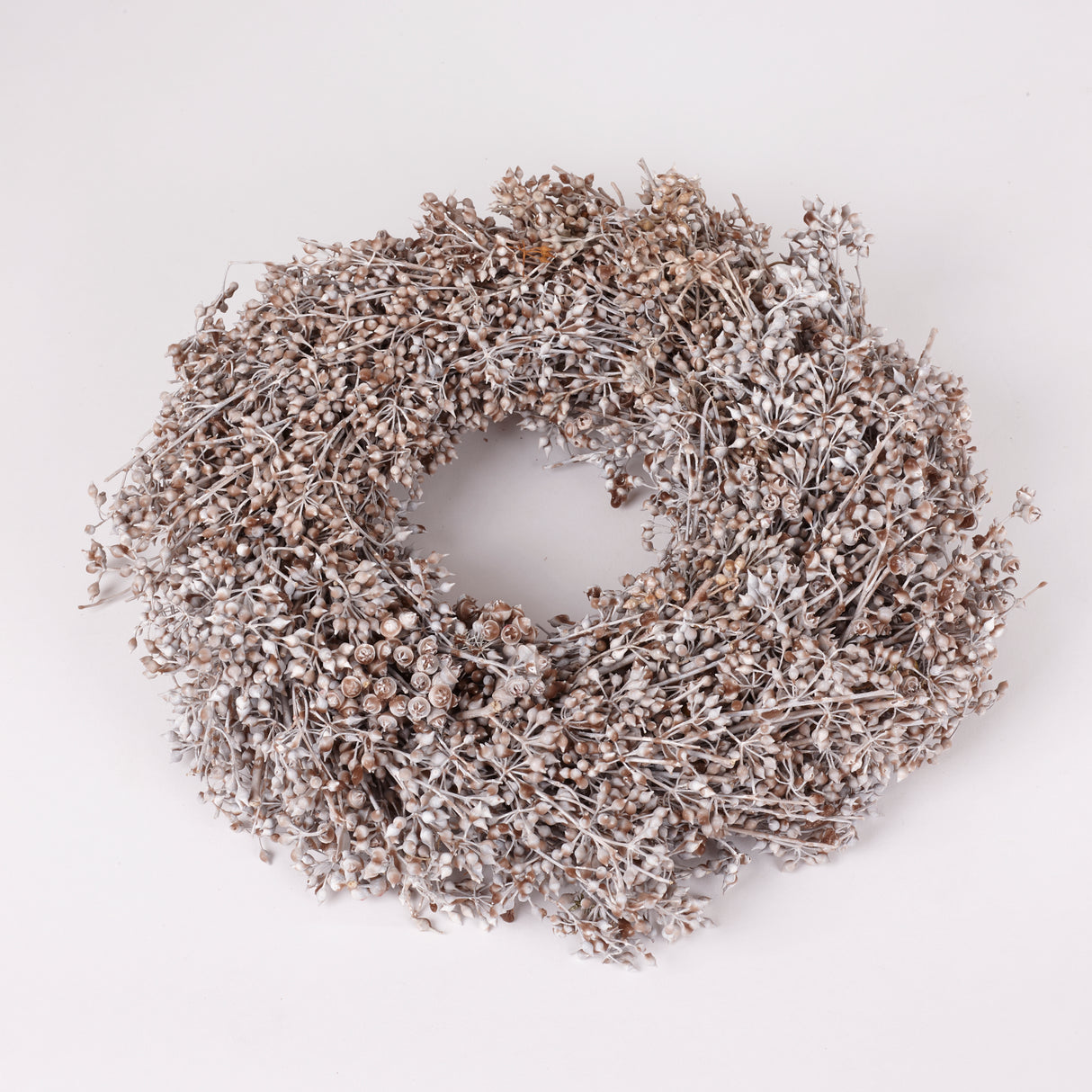 Exotica Wreath, Caramel, 30cm Diameter
