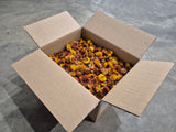 Helichrysum Heads, Dried, Natural Orange, per 1kg Box