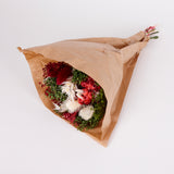 Fantasy, mixed dried bouquet, Burgundy, Small