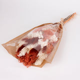 Fantasy Vertical, Dried & Bleached Bouquet, Terracotta, Medium