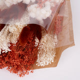 Fantasy Vertical, Dried & Bleached Bouquet, Terracotta, Medium