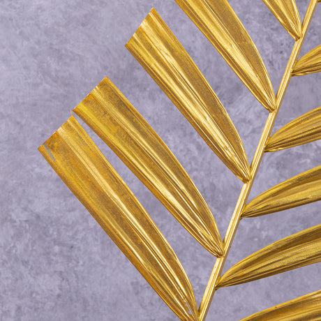 Palm Spear Stem, Gold, 118x38cm, Artificial