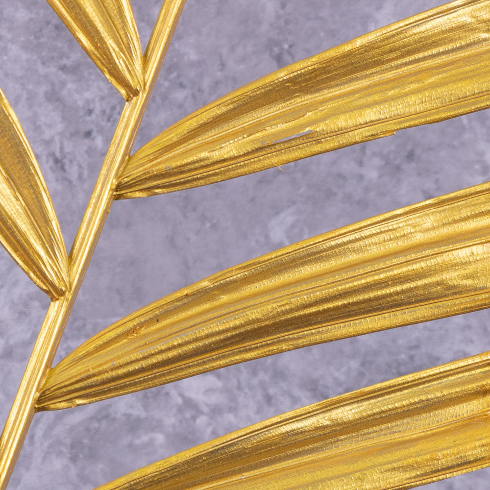 Palm Spear Stem, Gold, 118x38cm, Artificial