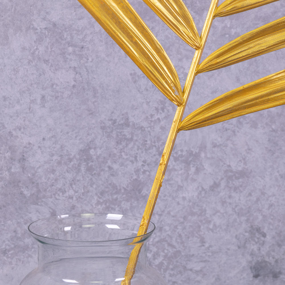 Palm Spear Stem, Gold, 118x38cm, Artificial