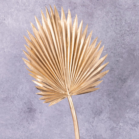 Palm Leaf XL, Metallic Gold, 96cm, Artificial