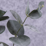 Faux Eucalyptus Mini Sprig, Grey, 28cm