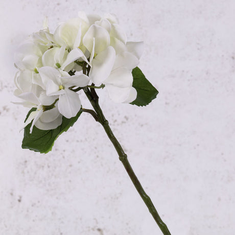 Hortensia (Hydrangea) Sensitive White 33cm Faux
