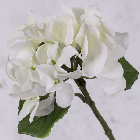 Hortensia (Hydrangea) Sensitive White 33cm Faux