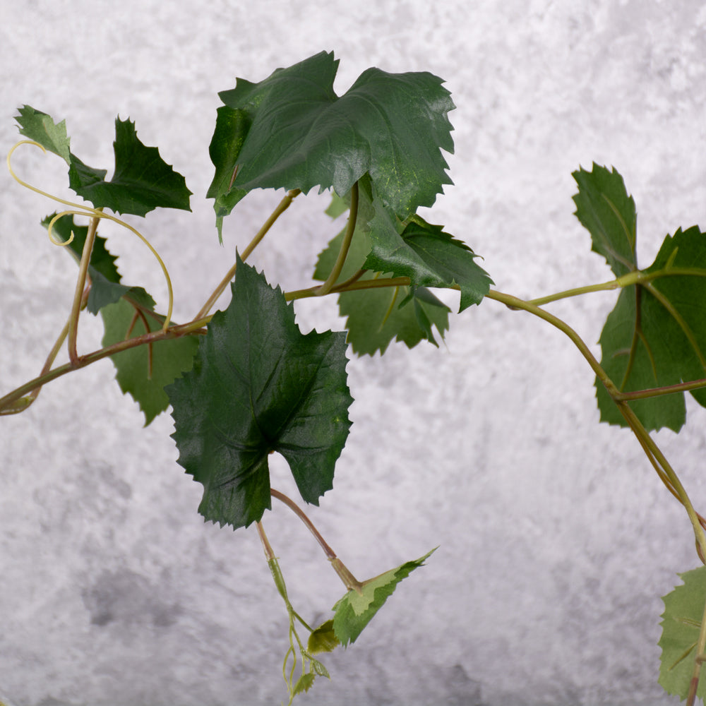 Grape Leaf Branch, Artificial 62cm