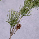 Pine spray, 4 cones, 110cm