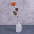 Rose Calista, Burnt Orange, 66cm, Faux
