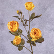 Rose Branch, Edith, Rich Marigold Yellow, 76cm, Faux