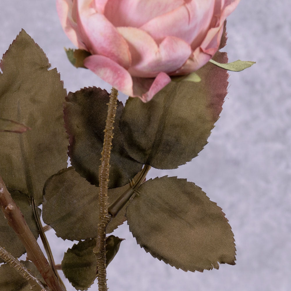 Rose Branch, Edith, Antique Pink, 76cm, Faux