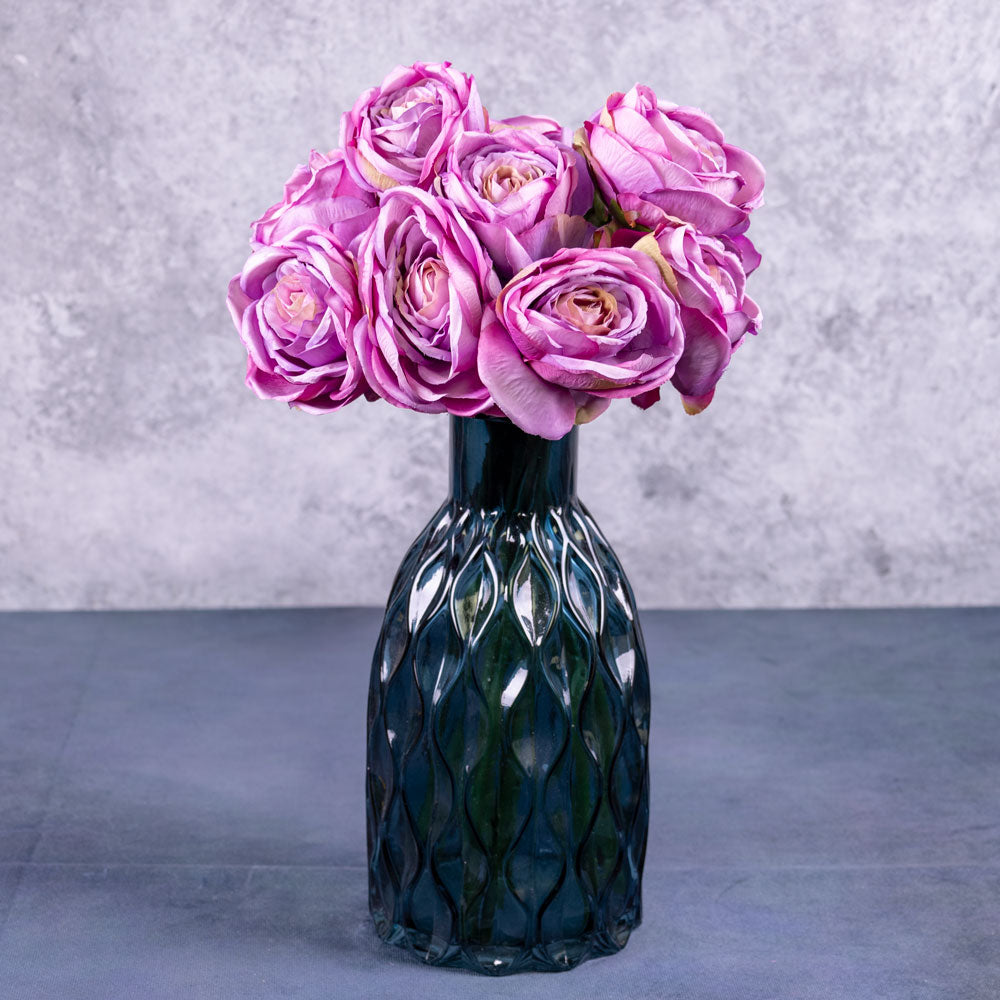Tea Rose Artificial Lavender 12 Stem Bunch