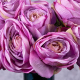 Tea Rose, Lavender, 12 Stem Faux Bunch