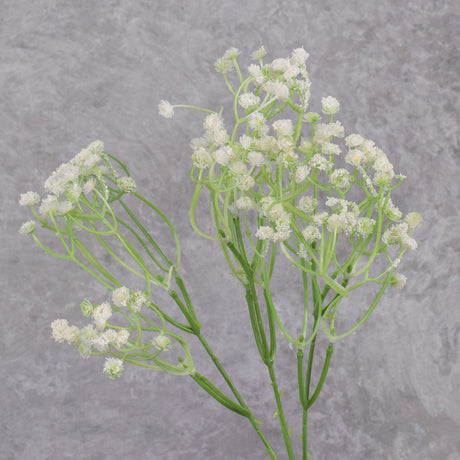 A faux gypsophila sprig