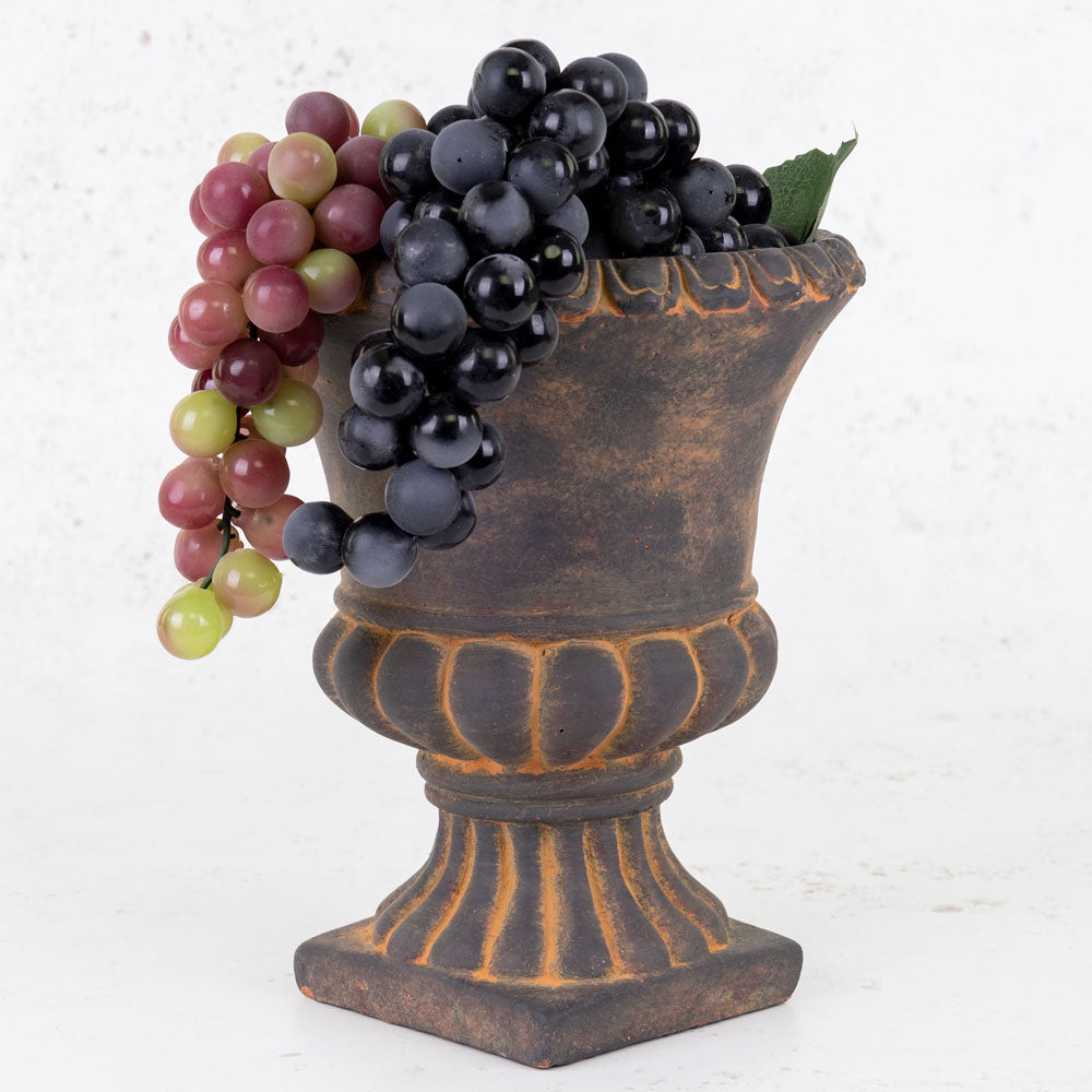 Grapes Bunch, Artificial, Black, 28cm