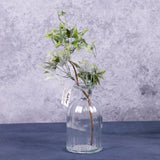 Ivy sprig, frosted, 28cm