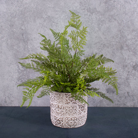 Artificial Fern - Wood Fern (Dryopteris), 40cm