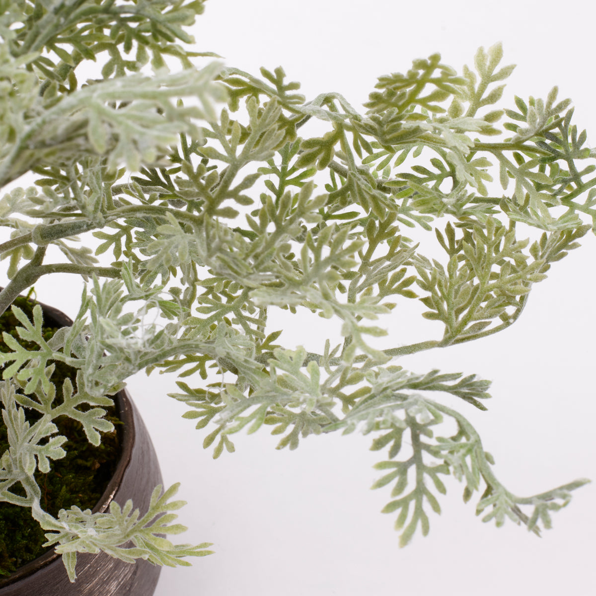 Artemesia Bush, Artificial, Flocked, 30cm