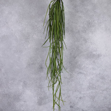 A single faux grass hanger in rich green, with lots of different length fronds